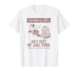 Monopoly Mr. Monopoly Get Out Of Jail Free Logo V2 T-Shirt