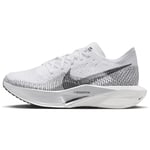 Nike Women's Zoomx Road Running Shoe, White/Dk Smoke Grey-Particle G, 5.5 UK