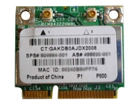 Broadcom 4322AGN - Nätverksadapter - PCIe Mini Card - 802.11a, 802.11b/g, 802.11n (draft 2.0) - för Pavilion Laptop dv2, DV3 ProBook 4310, 4410, 4411, 4415, 4416, 4510, 4515, 4710