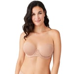 Wacoal Women's Red Carpet Full Busted Strapless Convertible Bra Coverage, Opaque, Roebuck, 30D