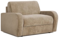Jay-be Jay-Be Deco Fabric Love Chair Sofa Bed - Stone