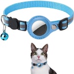 Trolsk Pet Collar (AirTag) - halsband för Airtag - Blå