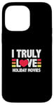 Coque pour iPhone 14 Pro Max J'aime vraiment les films de vacances