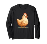 Pretty Chicken Costume for Chicken Breast Lovers Long Sleeve T-Shirt