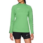 Nike W Nk Dry ACDMY18 Dril Top LS Long Sleeved T-Shirt - Light Green Spark/Pine Green/(White), X-Small 893710