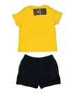 Lyle and Scott Dandelion T-Shirt and Black Sweat Shorts Set Size 18 Months