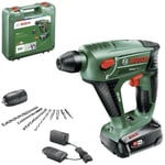 Marteau perforateur sans fil Bosch Home and Garden Uneo Maxx 18V 2.5Ah Li-Ion + batterie + chargeur + mallette