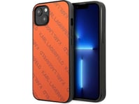 Karl Lagerfeld Klhcp13sptlo Iphone 13Mini 5,4" Hardcase Orange Perforated Allover