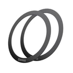 Baseus Halo MagSafe Magnetic Ring 2 Pcs - Svart