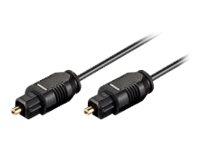 Goobay Avk 216-1000 - Digial Audiokabel (Optisk) - Toslink Hane Till Toslink Hane - 10 M - Fiberoptisk