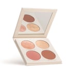 OLCAY GULSEN BEAUTY Go & Glow Blush + Highlight Palette Nude