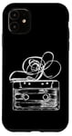 Coque pour iPhone 11 Love Retro Mixtape 80's Blank Cassette Tape Shirt Cadeaux