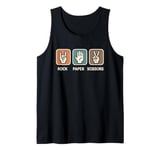 Rock On | Rock Music | Rock Paper Scissors | Rock and Roll Tank Top