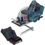 Bosch gks 18V-57-2 Professional Scie circulaire portative sans fil 18 v 165 mm Brushless + 1x batterie 2,0 Ah + chargeur