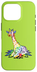 Coque pour iPhone 16 Pro Rainbow Girafe Gay Pride