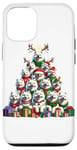 Coque pour iPhone 12/12 Pro Christmas Tree Samoyed Dog Sammies