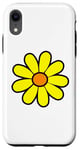 iPhone XR Happy Yellow Orange Daisy 60's 70s Retro Vintage Hippie Case