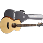 Kepma Guitars Travel ES36E-K10 Natural Mini OM Ak.gitar m/pickup