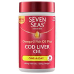 Seven Seas Cod Liver Oil One-A-Day 120 Capsules