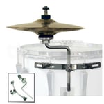 ZM 6555 SUPPORT CYMBALE CHARLESTON HI HAT SUR CAISSE CLAIRE