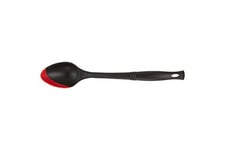 Le Creuset Professional Silicone Edge Serving Spoon, Silicone/Nylon, Cerise, 41037350600002