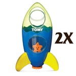 2X Tomy Toomies Bath Fountain Rocket Toddler Childrens Bathtime Fun Toy 72357