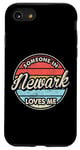 Coque pour iPhone SE (2020) / 7 / 8 Quelqu'un à Newark m'aime City, États-Unis, États-Unis