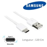 Pour Samsung GALAXY A3 2017 : Câble USB-C Original 120 cm