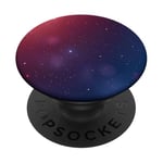 Étoiles dans le ciel espace art esthétique PopSockets PopGrip Adhésif