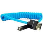 Kondor Blue 30cm Coiled Micro-HDMI to HDMI Cable (60cm Extended)