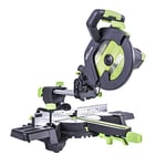 Evolution Power Tools - Scie à Onglet Coulissante Multi-Matériaux F255SMS, 255 mm (230 V)