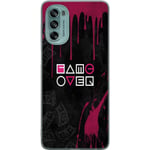 Motorola Moto G62 5G Genomskinligt Skal Squid Game 2 - Game Over