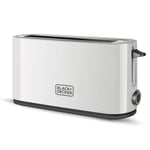 BLACK+DECKER Brødrister 1000W Hvid