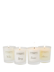 The White Company Four Seasons Votive Candle Gift Set