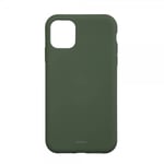 Onsala iPhone 11 Skal Silikonkänsla Olive Green