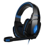 Casque Gamer Pc USB 7.1 Surround Haut-Parleur 50Mm Micro Rétractable LED YONIS - Neuf