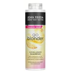 John Frieda Shampooing Go Blonder - Taille avantageuse : 500 ml - Éclaircissant - Type de cheveux : blonds, blonds - Taille cabinet