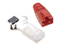 Bel Stewart Connectors Ss39rte Rj45-Stik Cat 6 Ss39rte Stik, Lige Poler: 8P8c Rød 1 Stk