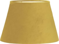 PR Home Oval lampskärm Sammet gul 25 cm