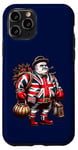 Coque pour iPhone 11 Pro Boxe Boxeur Britannique Union Jack Drapeau Grande-Bretagne