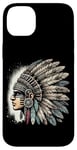 Coque pour iPhone 14 Plus Aztec Warrior Mask Ancient Civilization Mexican Heritage