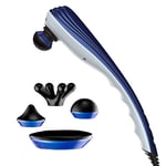 Wahl Massager Deep Tissue Massager, Corded Massage, Adjustable Speed Settings, Percussion Massagers, 4 Attachments, Release Muscle Knots, Improves Blood Circulation