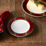 Riviera Maison Classic Tartan Frokosttallerken Ø20 5