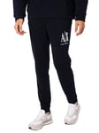 Armani Exchange Men's Icon Tracksuit Bottom Sports Trousers, Blue, M UK