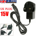 15V Power Charger Lead Cord UK Plug Fit For Philips Shaver Series HQ8505  RQ1000