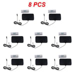 120PCS Miles Range TV Antenne Numérique Antenne Intérieure HDTV 1080P 4K 13ft Câble DVB-T2 4K Antena Diffusion Locale - Type A 8pcs