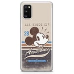 ERT GROUP Coque de téléphone Portable pour Samsung A41 Original et sous Licence Officielle Disney Motif Mickey 009 Parfaitement adapté à la Forme du téléphone Portable, Coque en TPU