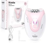 Epilator,Cordless Epilator for Women with LED Light 2 Speed Setting Rechargeable