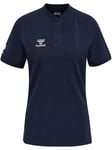 hummel hmlMOVE Grid Polo Woman Navy