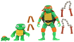 Teenage Mutant Ninja Turtles TMNT Michaelangelo Evolution Action Figures- Pack of 3